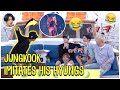 BTS Jungkook Imitating His Hyungs