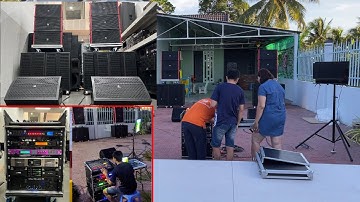 Dàn Âm Thanh Array Công Suất Khủng Cho Khách Đi Show 12 Loa MTNS11900 LH: 093266976 Minh Triết Audio