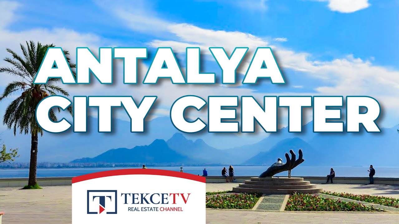 Antalya City Center | Ataturk Street | Full Hd Drone & Walkthrough