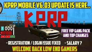 TOP CHANGES IN KPRP V6.3 | HOW TO PLAY GTA RP IN ANDROID 2025 MALAYALAM | CNC YT screenshot 2