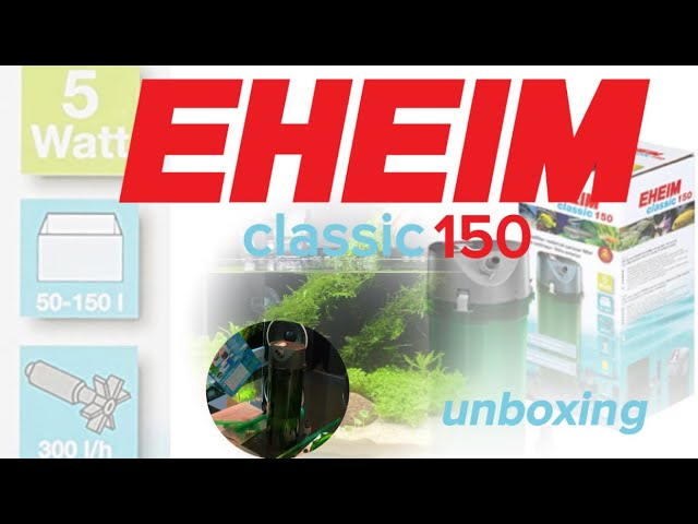 Eheim Professional 4+ 350 - unboxing without the box 