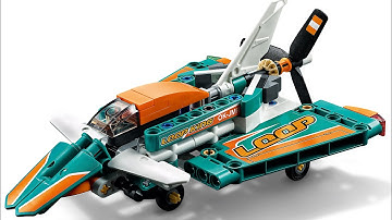LEGO Technic 42117 Race Plane Speed Build