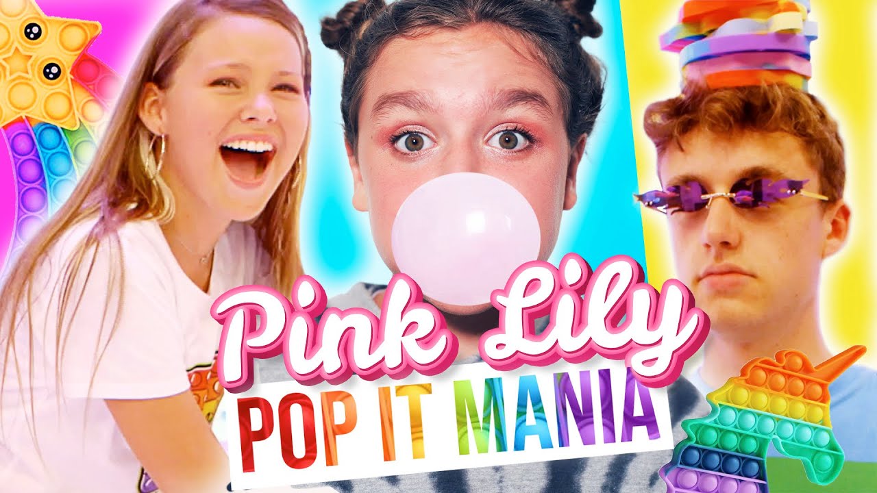 Pink Lily   Pop it Mania Pop it song Clip officiel