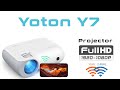 Yoton y7 1080p wifi screen mirroring projector review