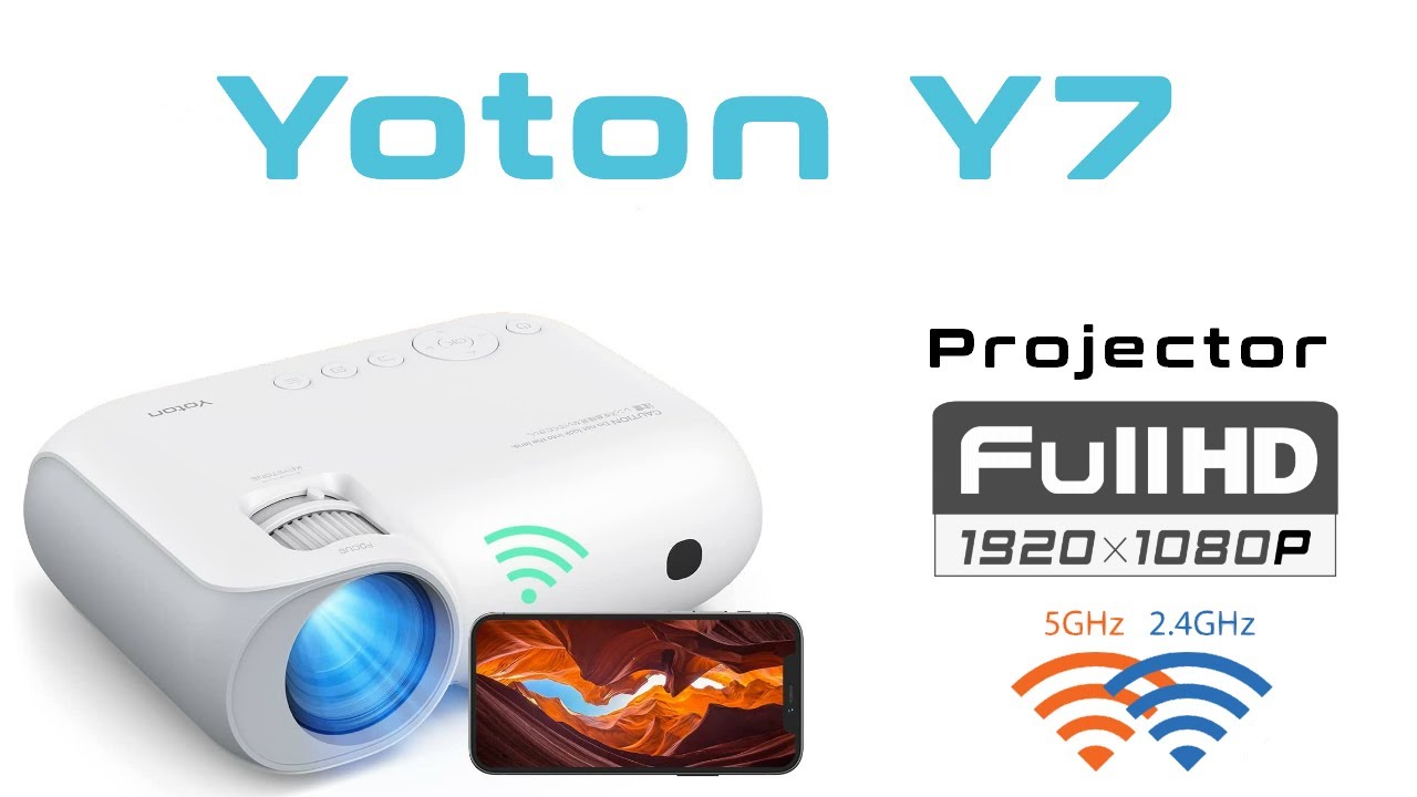 Yoton Y7 1080p Wi-Fi Screen Mirroring Projector Review