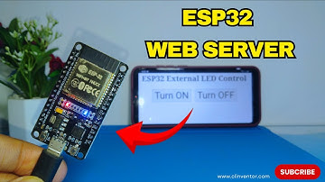 Control ESP32 Inbuilt LED with Web Server.For Beginners Guide (4K)