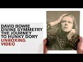 David Bowie / Divine Symmetry: The Journey to Hunky Dory - unboxing video