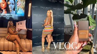 VLOG | Invited to YouTube Shopping FENTY BEAUTY LAUNCH EVENT!! Fluid Flex Foundation | First to Try!