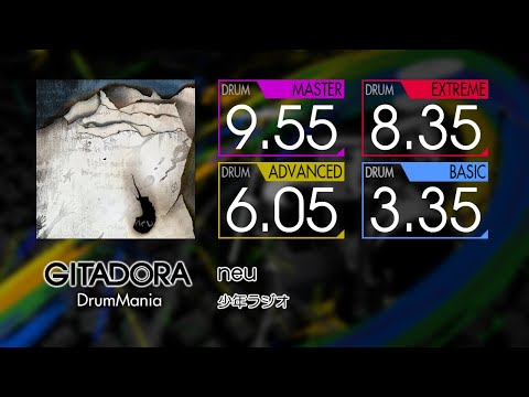 【GITADORA】 neu (MASTER ~ BASIC) Drum