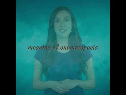 Onomatopoeia | meaning of Onomatopoeia