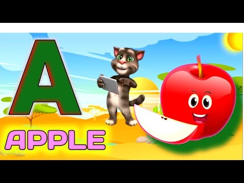 A for Apple🍎🍎🍎 Song | Fun Phonics & ABC Song for Kids | Learn the ...