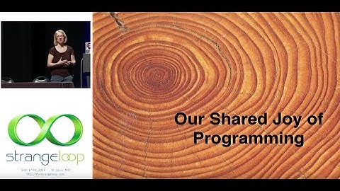 "Our Shared Joy of Programming" by Carin Meier and Sam Aaron