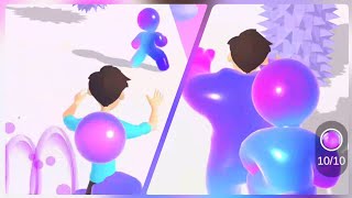 Slime Man Run👀🧋🏀New Android Gameplay || All levels walk-through screenshot 4