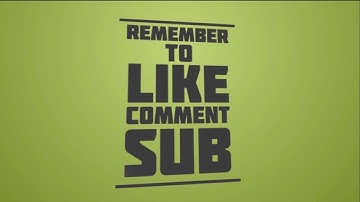 TOP 10 FREE 2D Outro Templates 2015 - Blender, Sony Vegas, Adobe After Effects & Cinema 4D