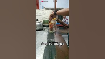 Resep wedang jahe kunir serai + jeruk nipis