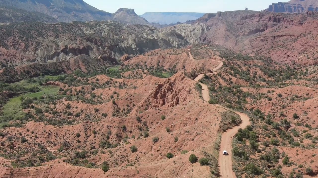 Onion Creek Trail MOAB Drone Video 1