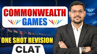 Commonwealth Games for CLAT 2027 | One Shot GK Revision | LIVE