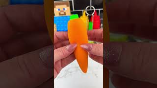 Packing School Lunch with MineCraft Fidget Food Satisfying Video ASMR! #shorts