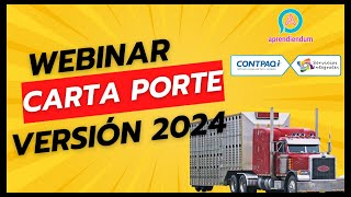 Webinar Completo: Actualización Carta Porte 2024 - Claves y Estrategias | Servicios Integrales Qro