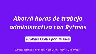 Rytmos Demo | Software de Gestión para Escuelas de Danza screenshot 1