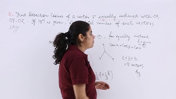 Class 12th - Direction Cosines and Ratios Problem Example-2 | Vector Algebra | Tutorials Point