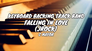 BACKING TRACK BAND FALLING IN LOVE (JROCK) C MAYOR