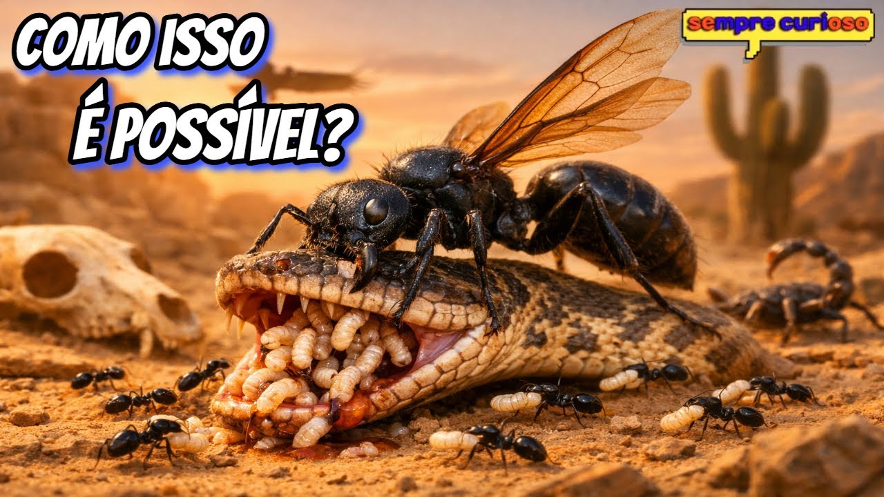 Biologia Bizarra:30 Fatos Brutais Sobre O Mundo dos Insetos