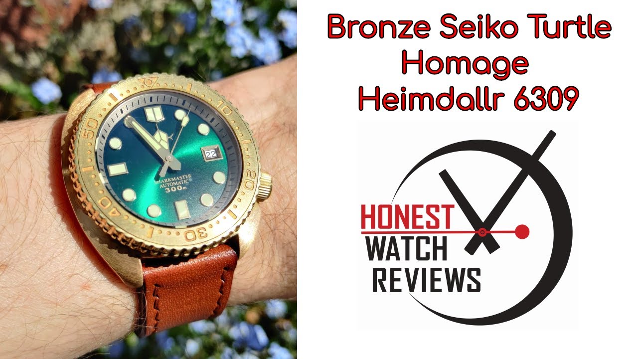 Heimdallr 6309 Bronze Seiko Turtle Homage Honest Watch Review ➕ Lobinni  Update & More #HWR - YouTube