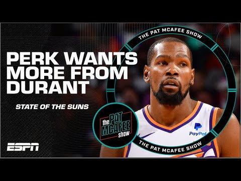 Kevin durant needs to be a ‘vocal leader’ with the suns - kendrick perkins | the pat mcafee show