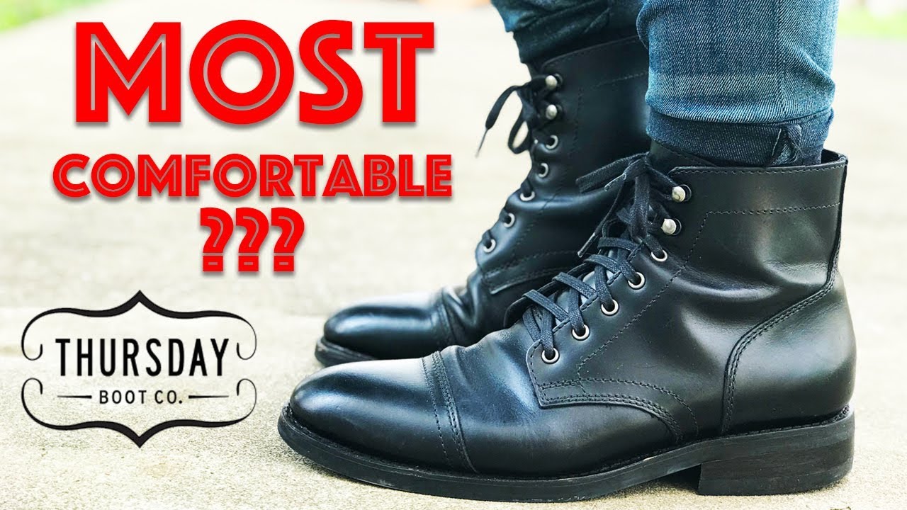 Most COMFORTABLE Boots?? | Thursday Boots Review - YouTube