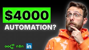 How I Make $4k with LinkedIn Automation! (n8n, no-code) (pt.1)