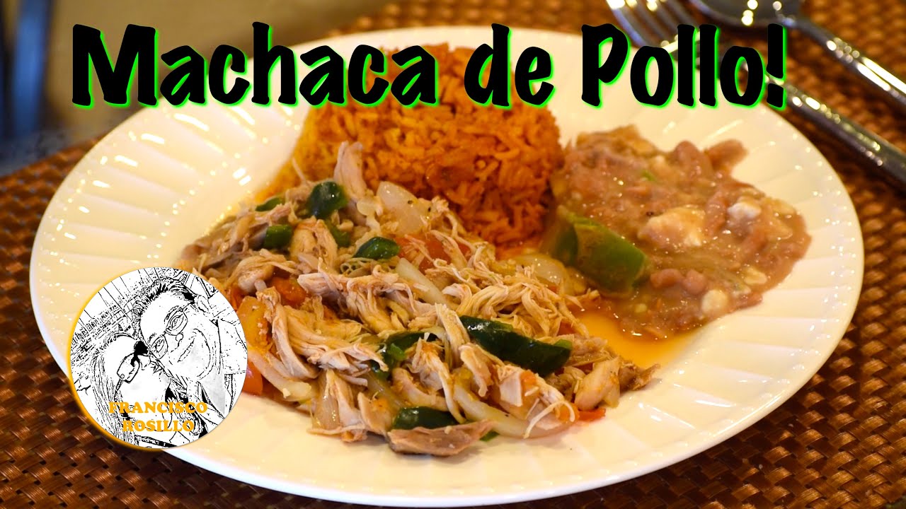 Arriba 89+ imagen machaca de pollo receta