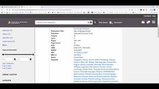 Deaf Biographies: Searching OneSearch for Articles & Books