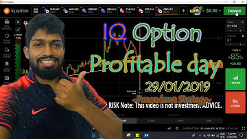IQ Option Profitable day - Isanka Perera by using Poronduwa Strategy (29/01/2019)