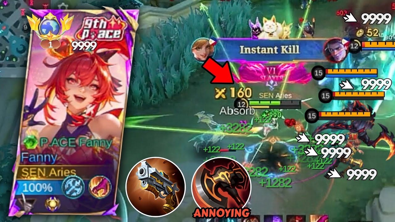 THEY TRIED TO COUNTER MY FANNY BUT THIS BUILD WAS TOO STRONG!! (must try!) - Mobile Legends