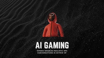 Revolutionary Skyrim mod gives NPCs AI-powered dialogue with ChatGPT #skyrim #chatgpt #openai