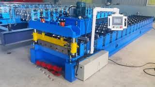 Corrugated and trapezoidal cold roll forming machine#rollformingmachine