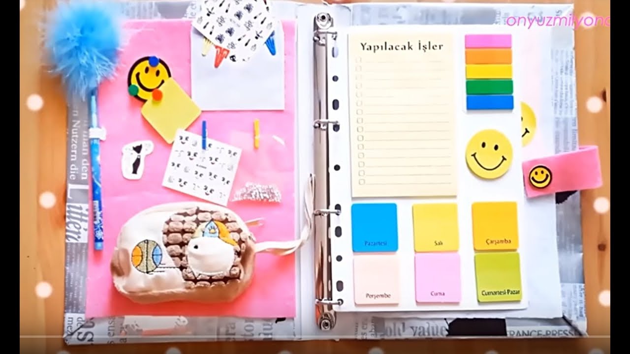 diy-planner-for-kids-how-make-a-planner-youtube