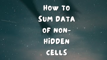 Aggregate function with Ignoring errors, hidden rows & Subtotal | Advance search in Excel