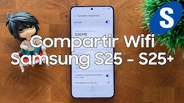 Como Compartir Wifi con un Samsung S25 y S25 Plus - Samsungizate