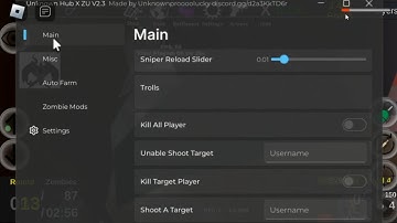 Zombie Uprising GUI Script | Auto Farm and More!