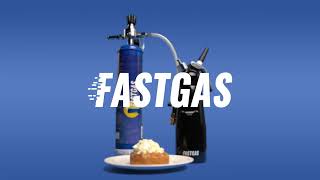 How to use Fast Gas cream charger and create whipped cream tutorial