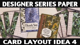 Stamping Jill - Designer Series Paper Card Idea 4