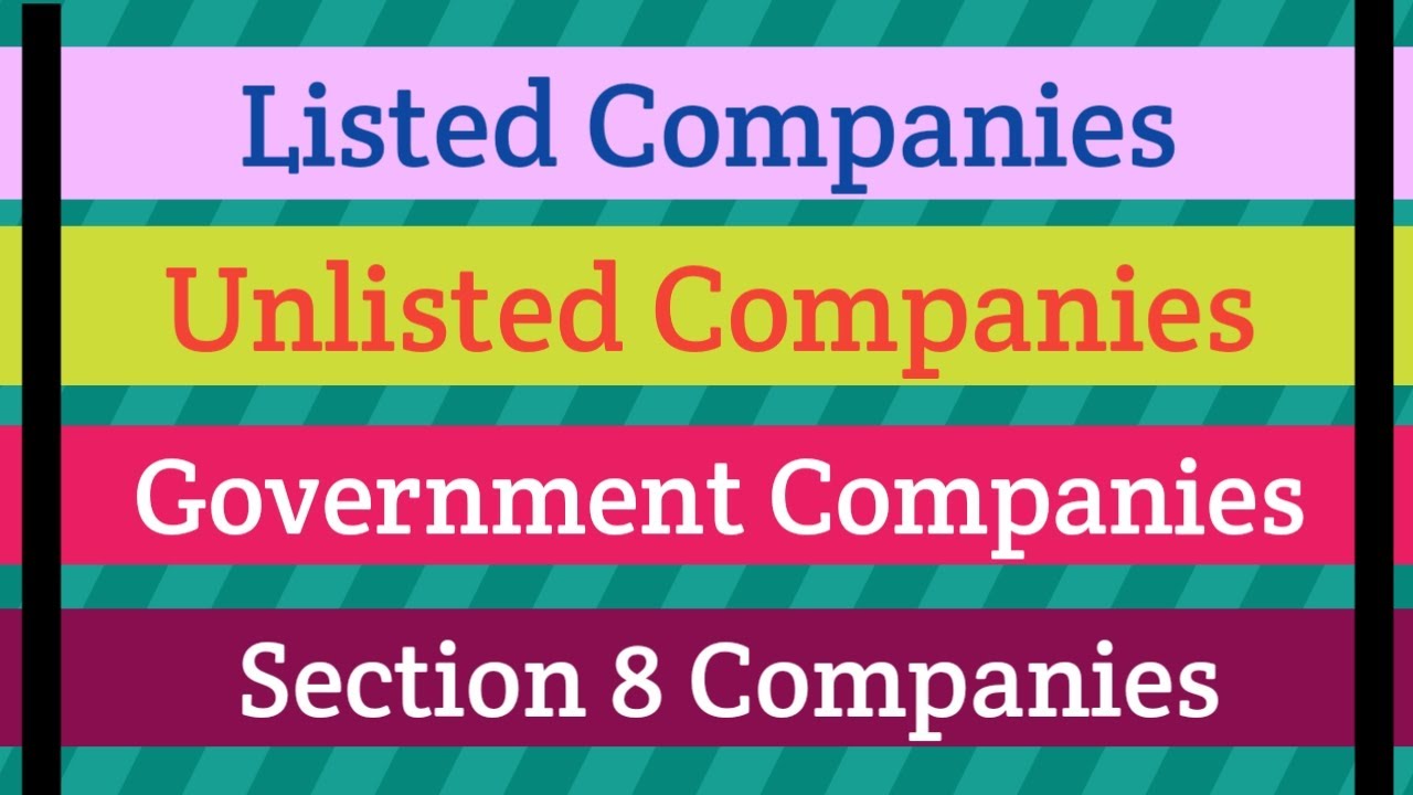 Chapter 5 Part 6 ll Types of companies Part 3 ll Business Laws ll CA Kanika Khetan