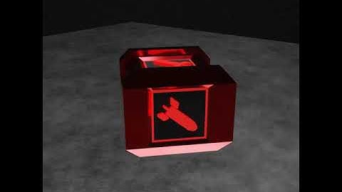 Quake 3 Arena - Rocket Ammo - Blender  - Cycles