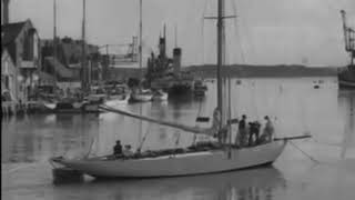 Poole Dorset Memories 1938 Rare Footage