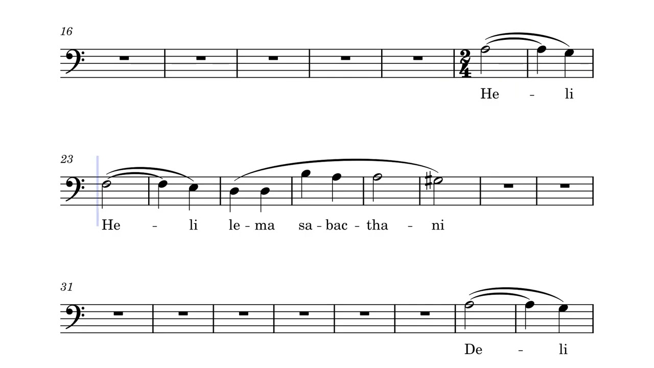 7 paraules de crist Civil #4 bass by Francesc Civil