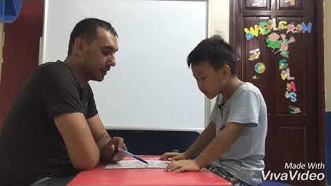 Hải Nam-Test speaking-Hệ thống Anh ngữ Quốc tế Nemo - Tiếng Anh trẻ em 4-15 tuổi.