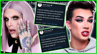 ... in this video i talk about jeffree star coming for fake makeup as
well james charles responding...