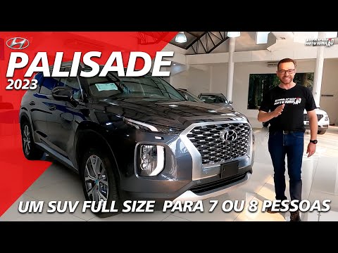 EXCLUSIVO! Hyundai PALISADE 2023 - Um SUV Full-Size Para 7 ou 8 Pessoas no Brasil!